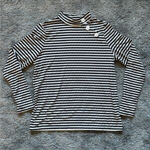 Black & white striped long sleeve